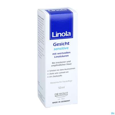 Linola Gesichtscreme Sensitive 50ml, A-Nr.: 5819319 - 03