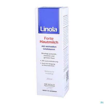 Linola Hautmilch Forte 200ml, A-Nr.: 5650493 - 02