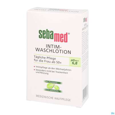 Sie sehen eine Packung Sebamed Intim Waschlotion Ph 6,8 200ml, Produktbild: 02 Sebamed Intim Waschlotion Ph 6,8 200ml, A-Nr.: 4084991 - 02