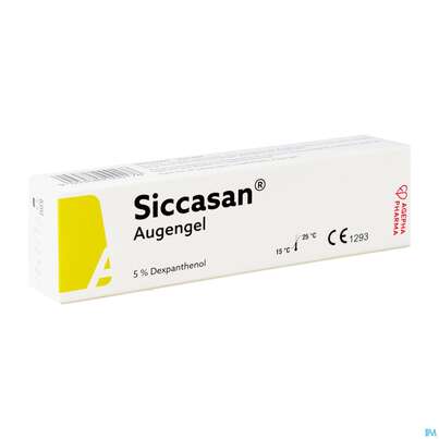 Sie sehen eine Packung Augengel Siccasan Ce 10g, Produktbild: 02 Augengel Siccasan Ce 10g, A-Nr.: 4249736 - 02