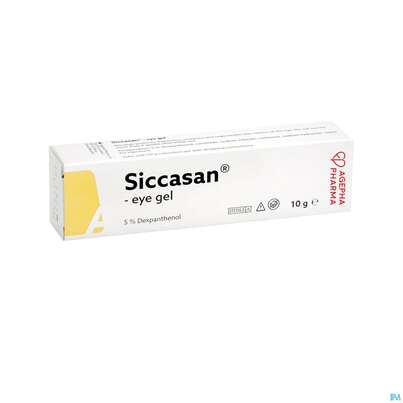 Sie sehen eine Packung Augengel Siccasan Ce 10g, Produktbild: 03 Augengel Siccasan Ce 10g, A-Nr.: 4249736 - 03