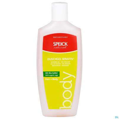 Sie sehen eine Packung Speick Natural Duschgel Sensitive Nr 61034 250ml, Produktbild: 01 Speick Natural Duschgel Sensitive Nr 61034 250ml, A-Nr.: 3693558 - 01