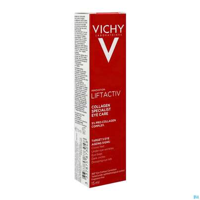 Vichy Liftactv Collagen/specialist Augenpflege 15ml, A-Nr.: 5720673 - 09