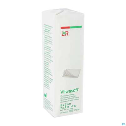 Vlieskompressen Vliwasoft 6fach/unsteril Lose 5x 5cm 100st, A-Nr.: 1372790 - 02