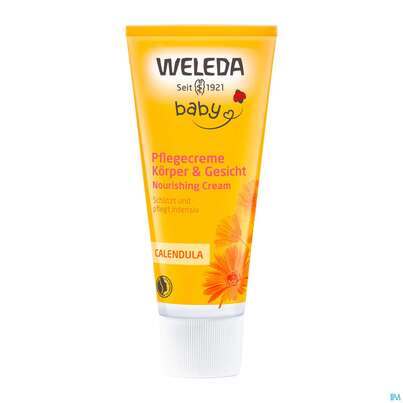 Weleda Calendula Pflegecreme Koerper &amp; Gesicht 75ml, A-Nr.: 3015060 - 03