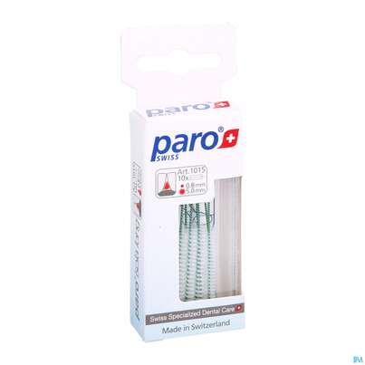 Zahnbuersten Paro Isola Buerste 5mm Gruen 10st, A-Nr.: 1112853 - 03